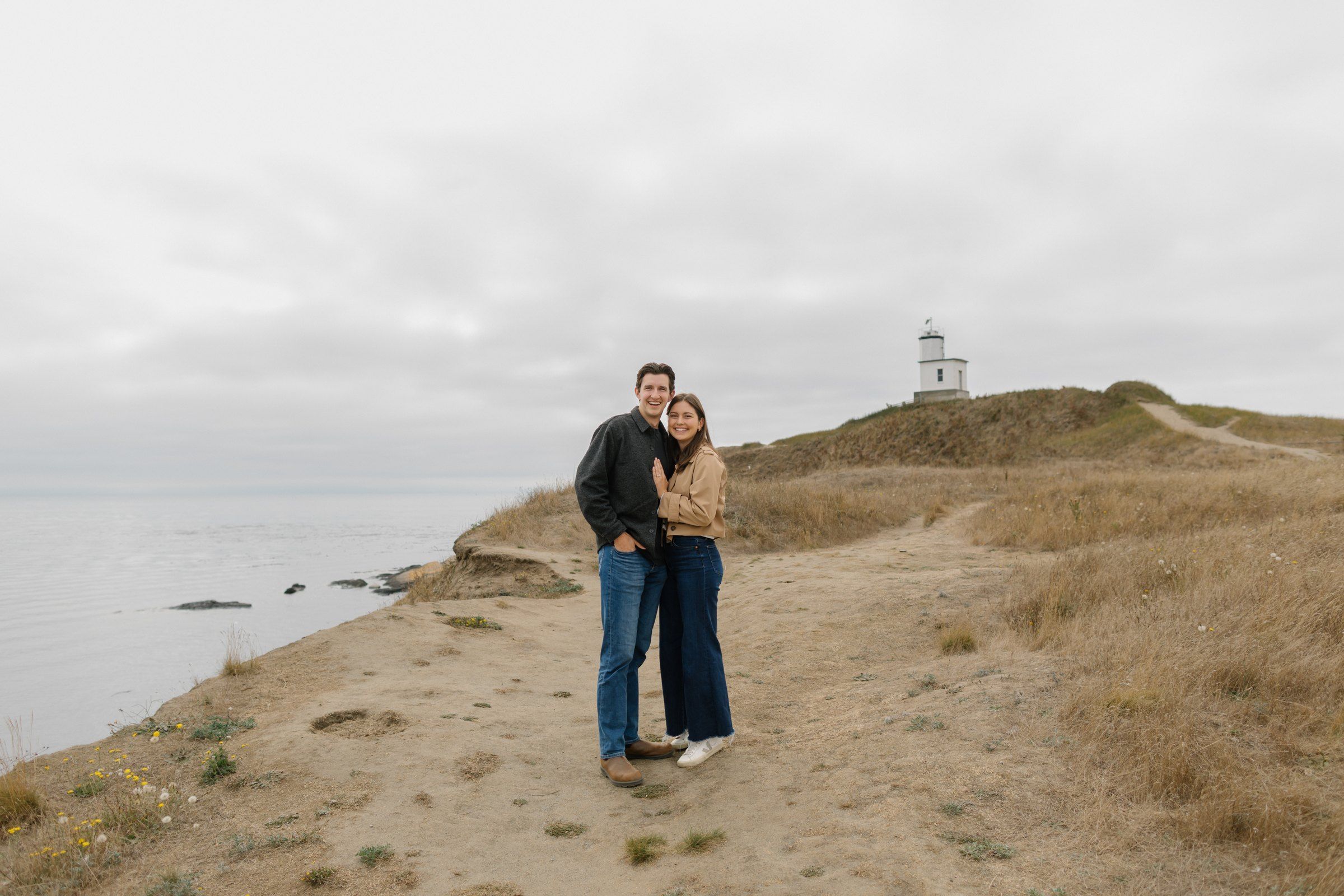 Ellie and Graham at Cattle Point, San Juan Island (15)
